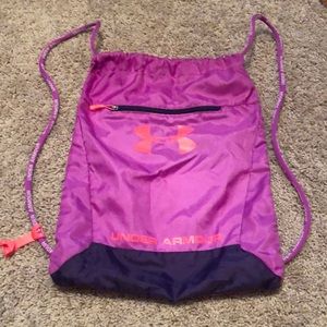 Under armor drawstring bag
